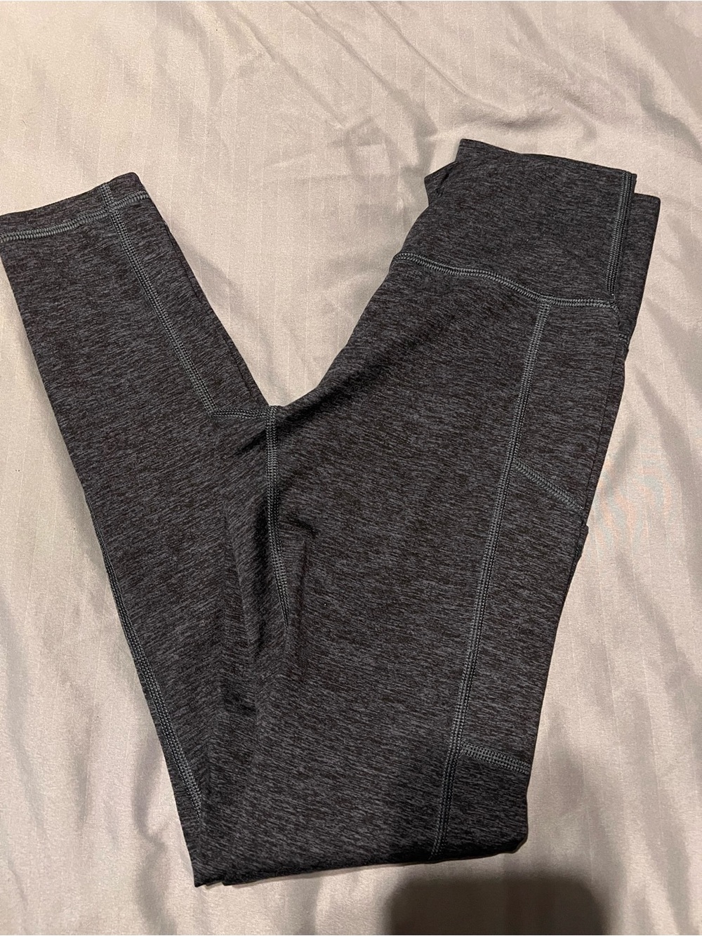 aerie Offline navy blue Heather High-Waist Active Leggings